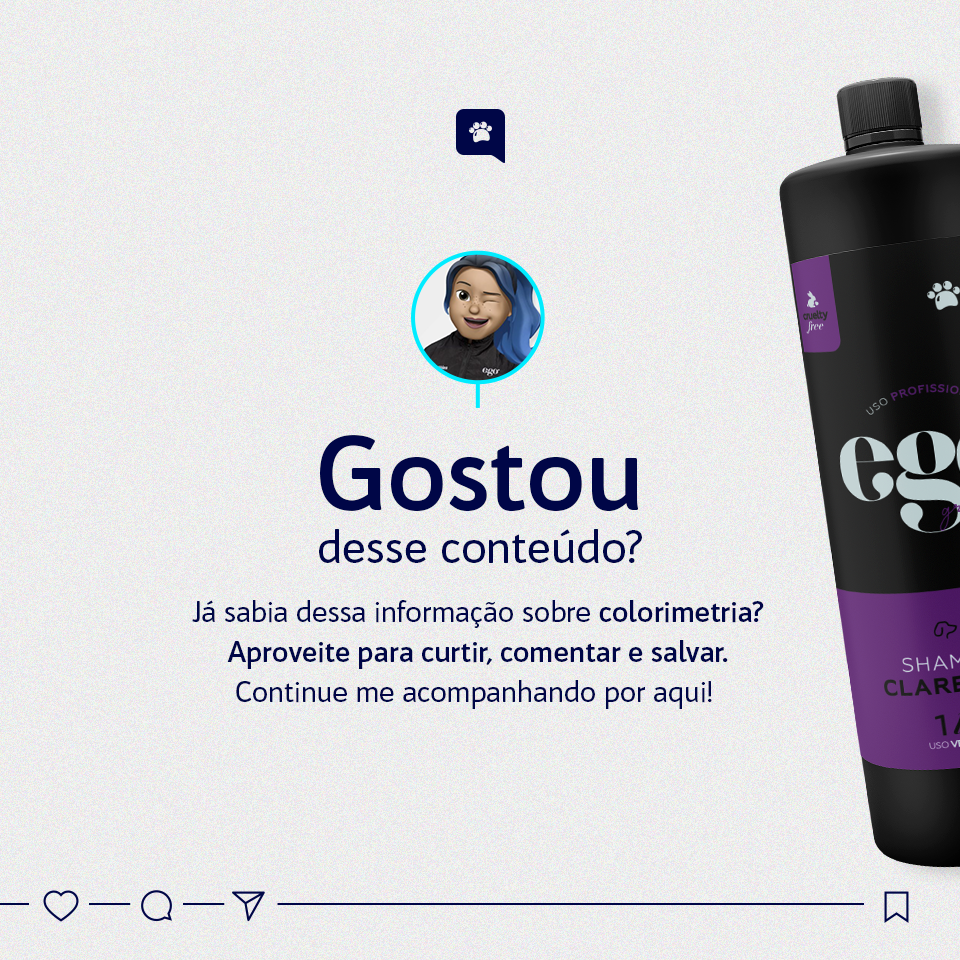 POST (CARROSSEL) - POR QUE O SHAMPOO CLAREADOR É ROXO?