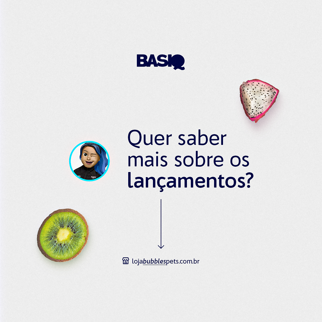 POST (CARROSSEL) - LANÇAMENTO BASIQ PITAYA E KIWI