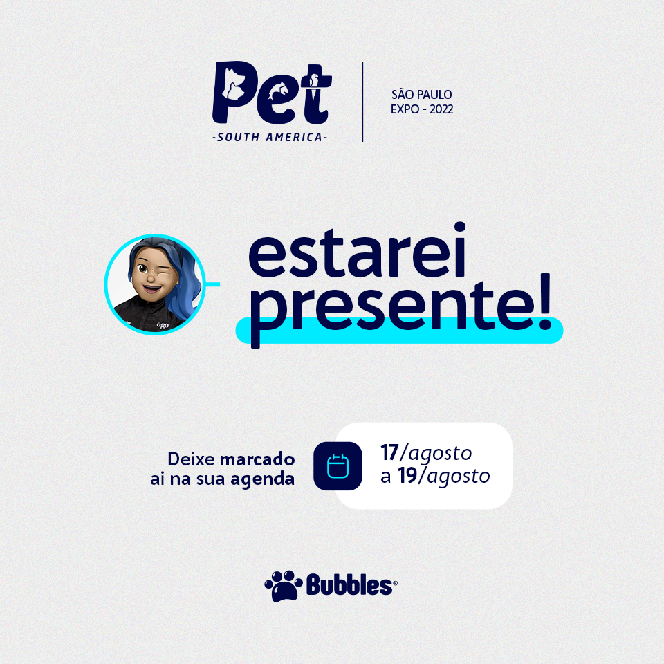 POST - ESTAREI PRESENTE (PET SOUTH AMERICA)