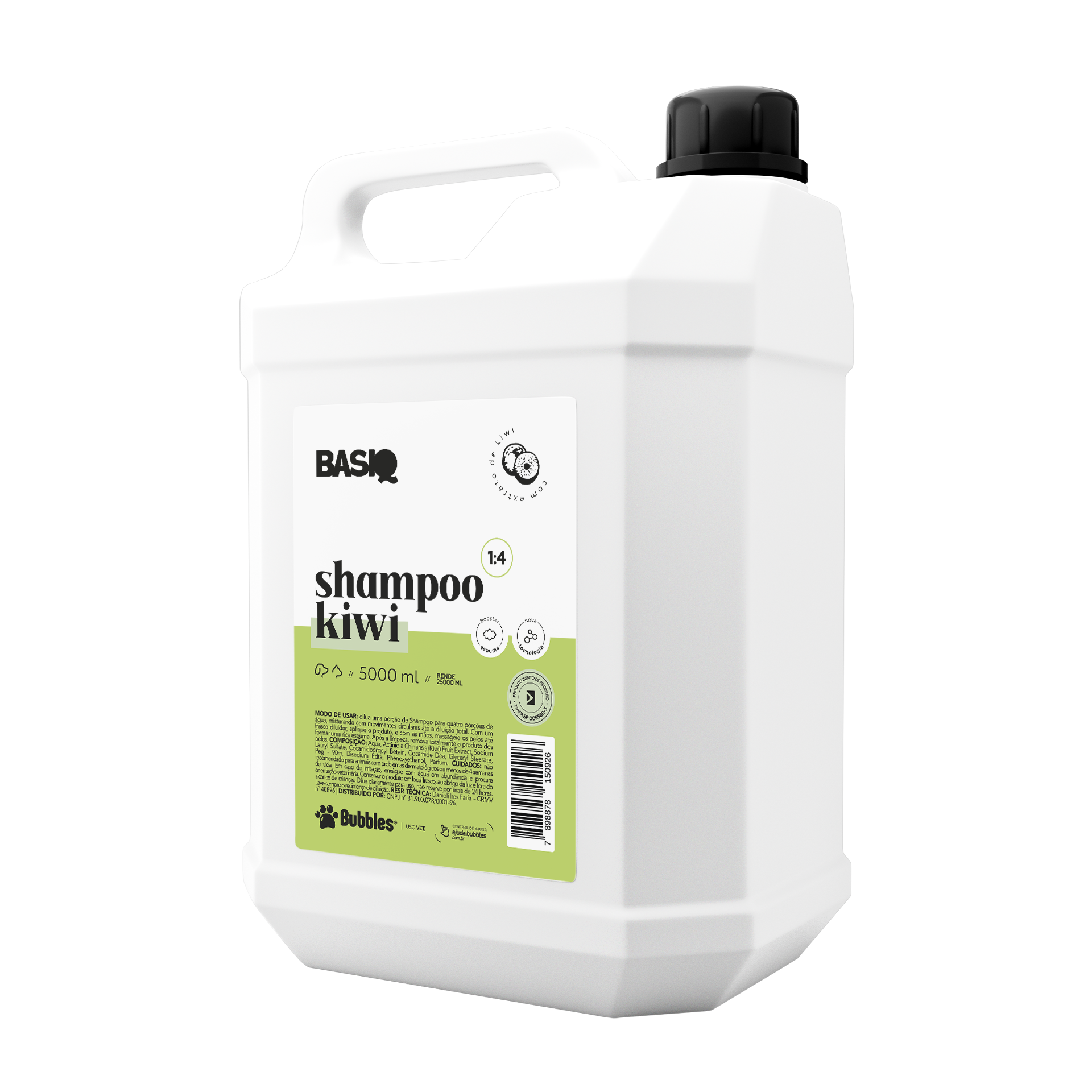 BASIQ - SHAMPOO KIWI 5L (LATERAL)