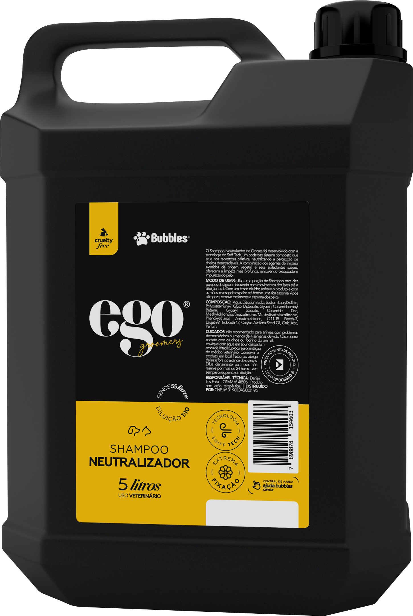 EGO - SHAMPOO NEUTRALIZADOR 5L (FRENTE)