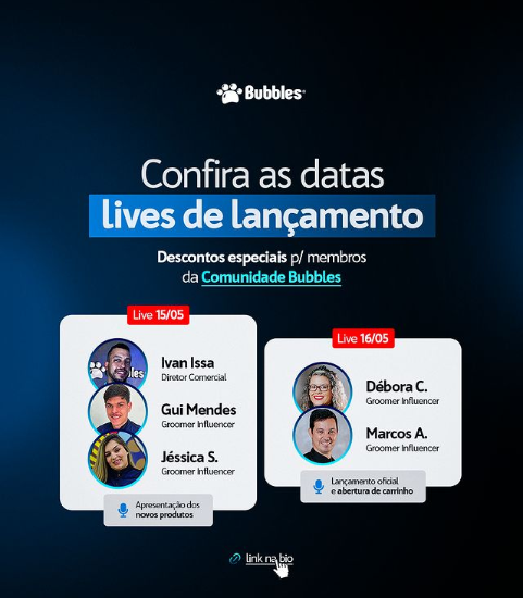 STORIES - DATAS DE LANÇAMENTO