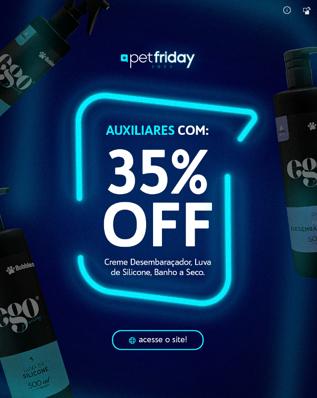 STORIES - PROMO PET FRIDAY - AUXILIARES 35% OFF
