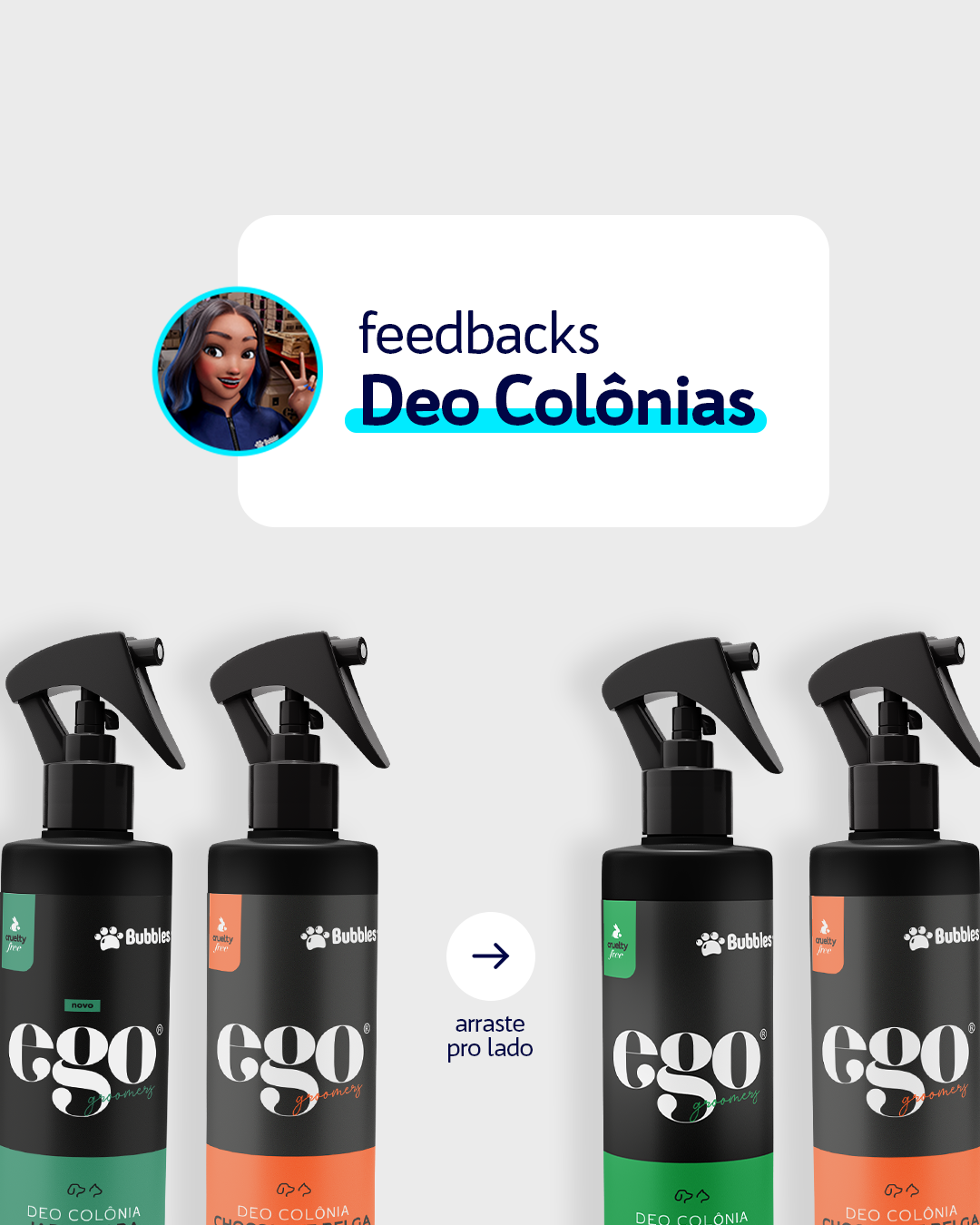 STORIES - FEEDBACKS DEO COLÔNIAS